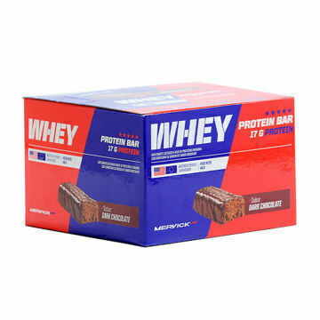 WHEY BAR PROTEIN 46g MERVICK- CAJA X 12 U