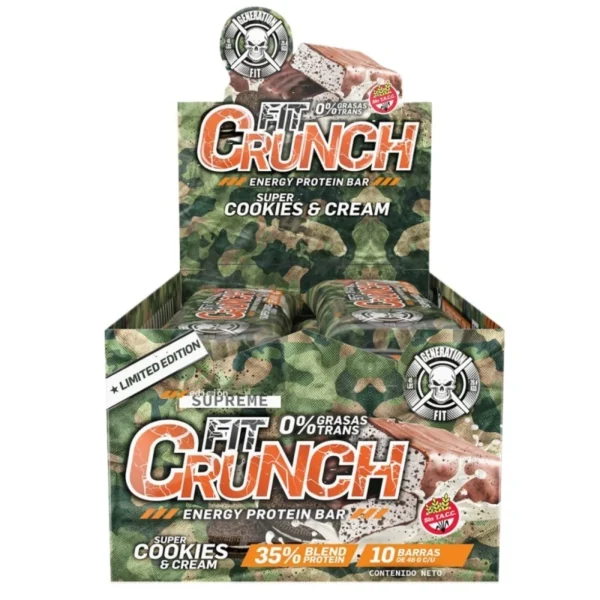 PROTEIN BAR FIT CRUNCH (x10 unidades)