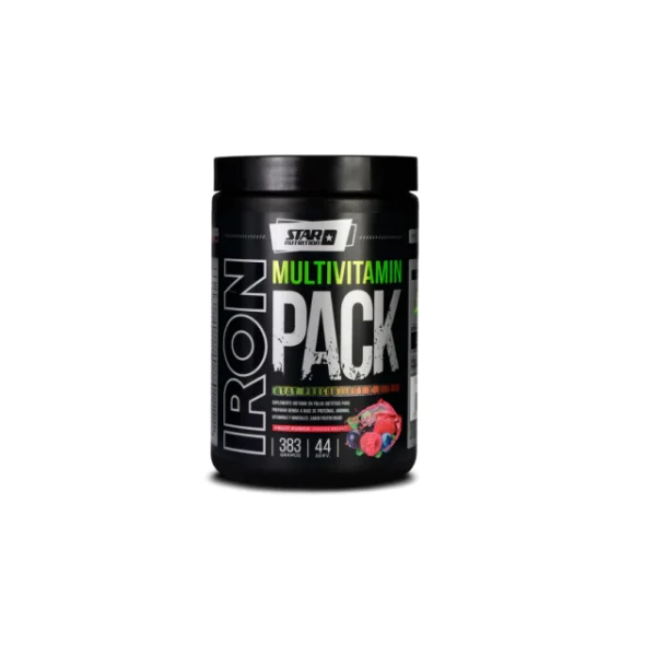 IRON PACK MULTIVITAMINICO STAR FRUIT PUNCH 383 G