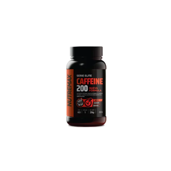 CAFFEINE 200 NUTREMAX - 60 COMPRIMIDOS