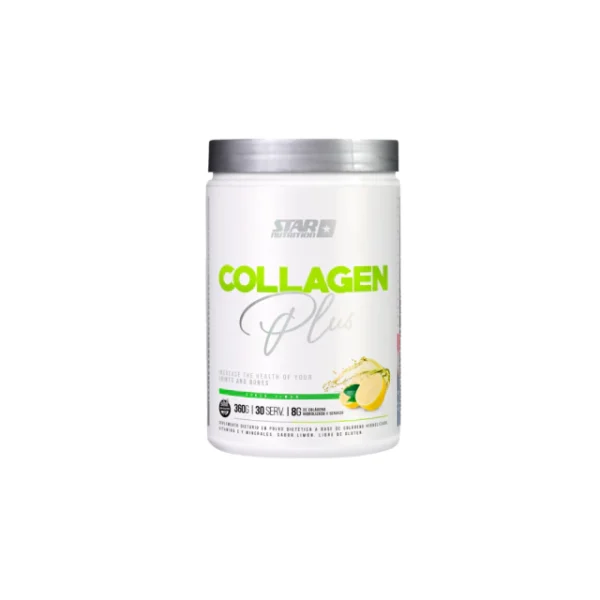 COLLAGEN PLUS SABOR LIMON 360g- STAR NUTRITION