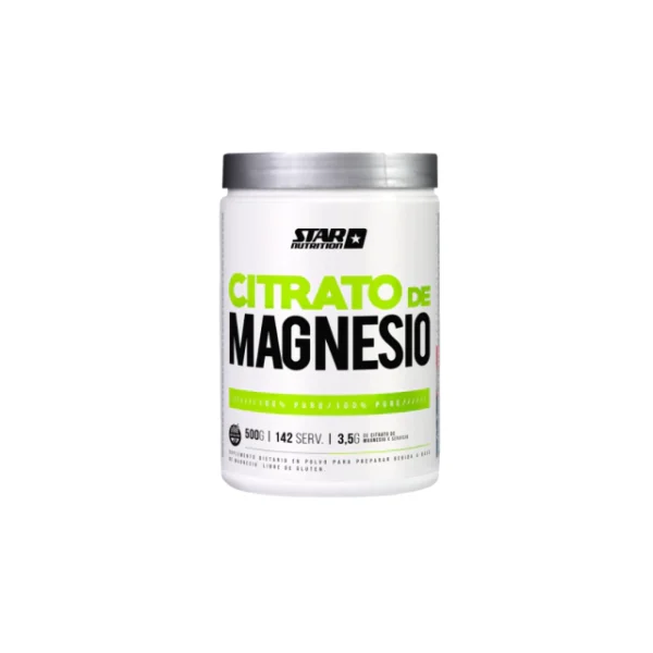 CITRATO DE MAGNESIO 500g- STAR NUTRITION