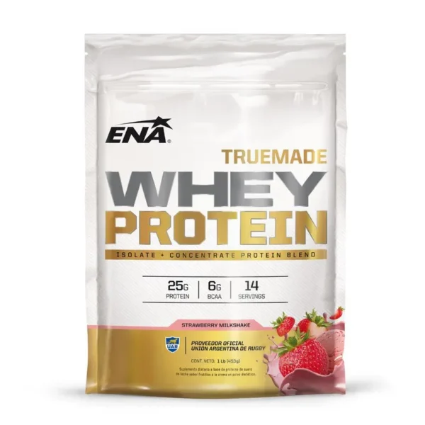 WHEY PROTEIN TRUEMADE FRUTILLA - 453 G