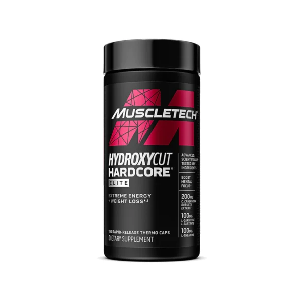 HYDROXYCUTNHARDCORE ELITE X 110 CAPS - MUSCLETECH