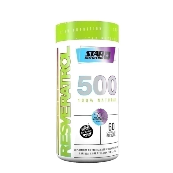 RESVERATROL 500 X 60 CAPS - STAR NUTRITION