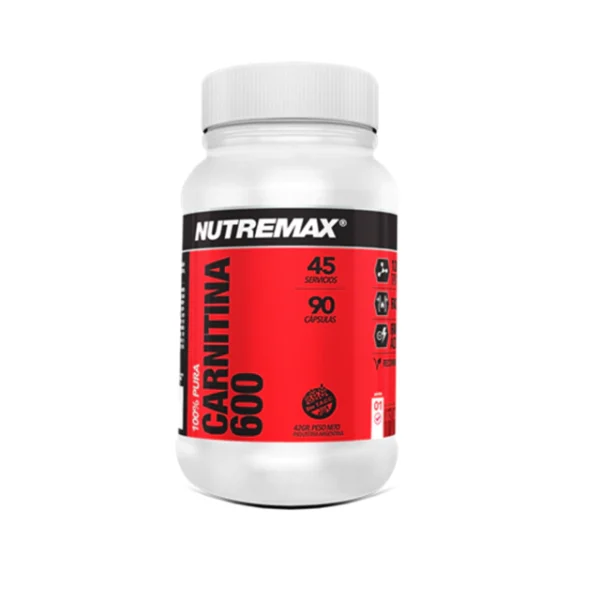 CARNITINA 600 NUTREMAX - 90 COMPRIMIDOS