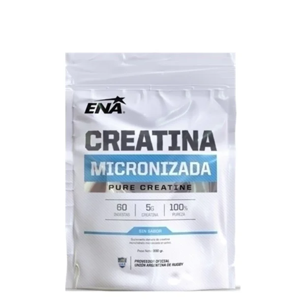 CREATINA MICRONIZADA SIN SABOR ENA - 300 G