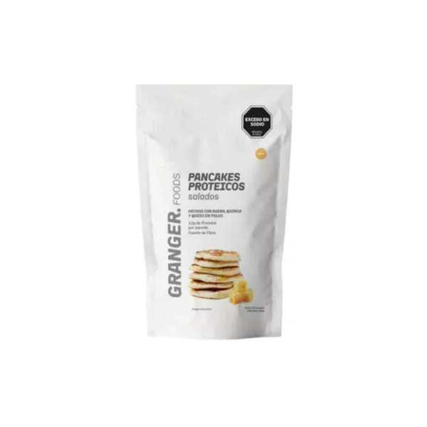 PANCAKE PROTEICOS SALADO SABOR QUESO 300 gr- GRANGER