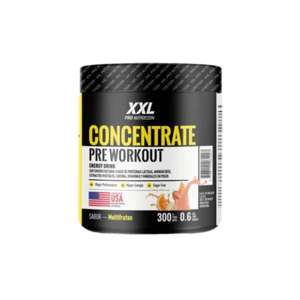 XXL PRE WORKOUT MULTIFRUTAS 300G