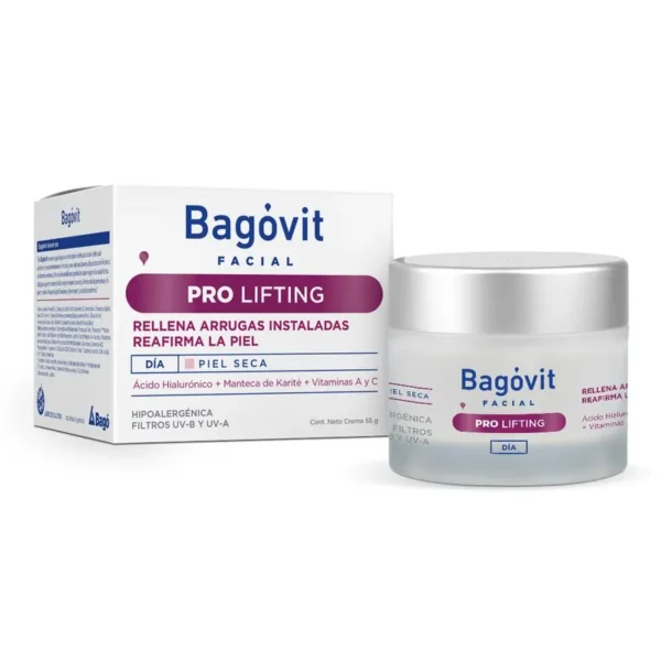 Crema Antiarrugas Reafirmante Bag?vit Facial Pro Lifting D?a Piel Seca x 55 g