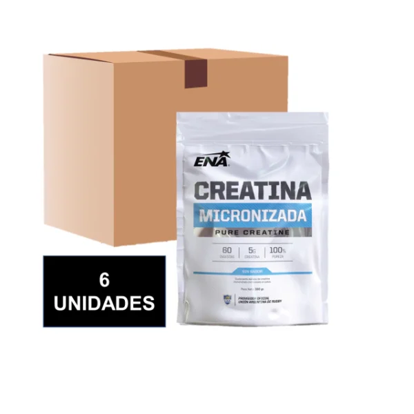 CREATINA MICRONIZADA 300GR ENA - CAJA 6 UNIDADES