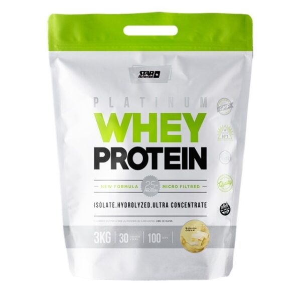 PLATINUM WHEY PROTEIN STAR NUTRITION - 3 KG