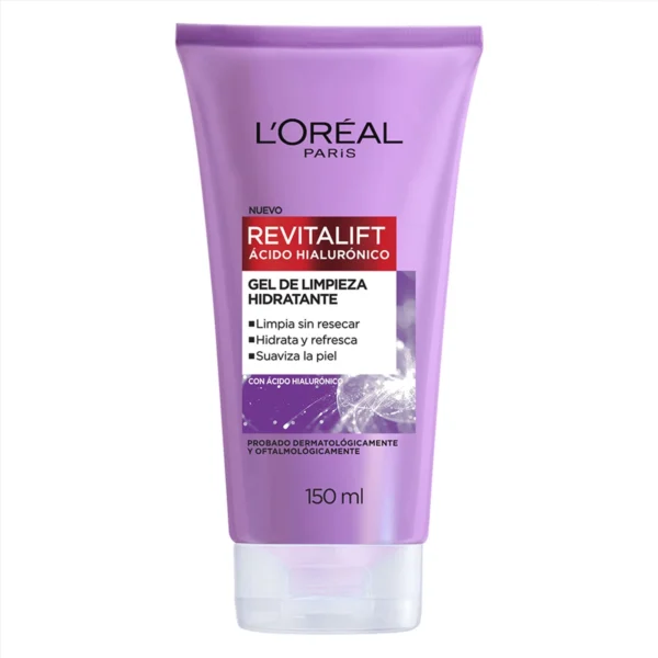 Gel de Limpieza Loreal Dermo Expert Revitalift Acido Hialur?nico x 150 ml