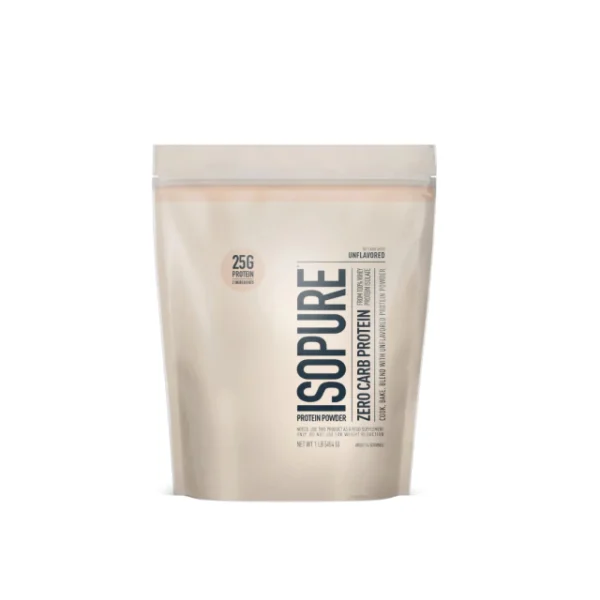 DOYPACK ISOPURE ZERO CARB PROTEIN- UNFLAVORED - 1 LB - ISOPURE