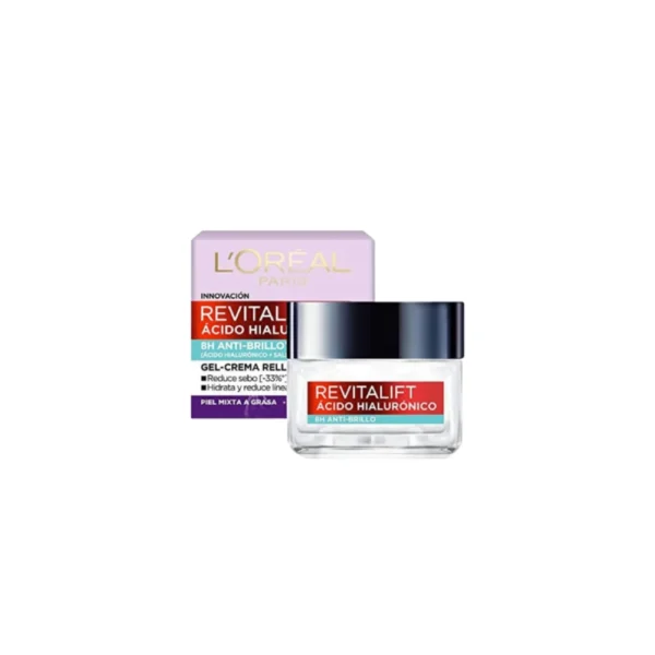 Crema Facial Loreal Paris Revitalift Acido Hialur?nico Anti Brillo x 50 ml