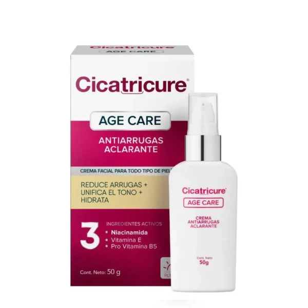 Crema Facial Cicatricure Age Care Anti Arrugas x 50 g