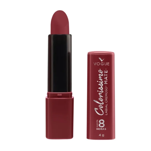 Labial Vogue Colorissimo Barra Manzana Roja