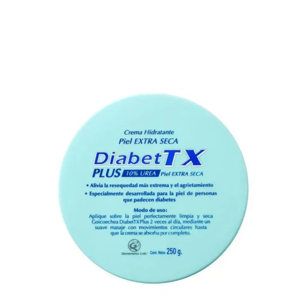 Crema Corporal DiabetTX Plus Urea x 250 g