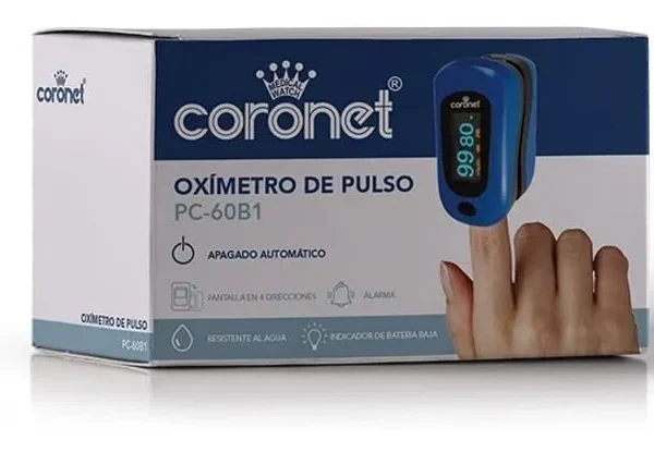 Coronet Oxímetro de Pulso Creative Pc60 B1 Con Curva 1U