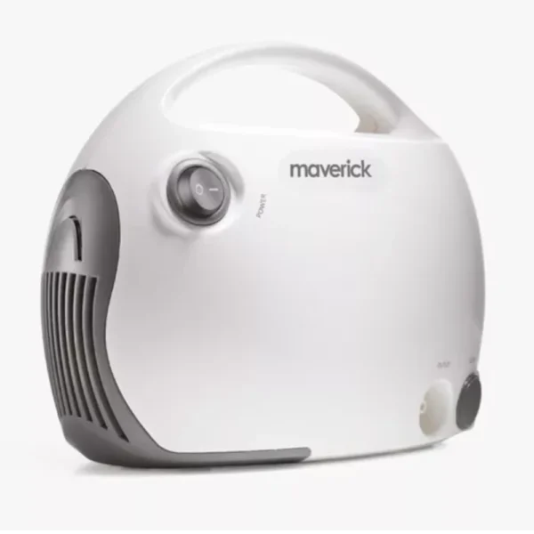 Nebulizador Con Compresor A Piston Maverick 403t Color Blanco
