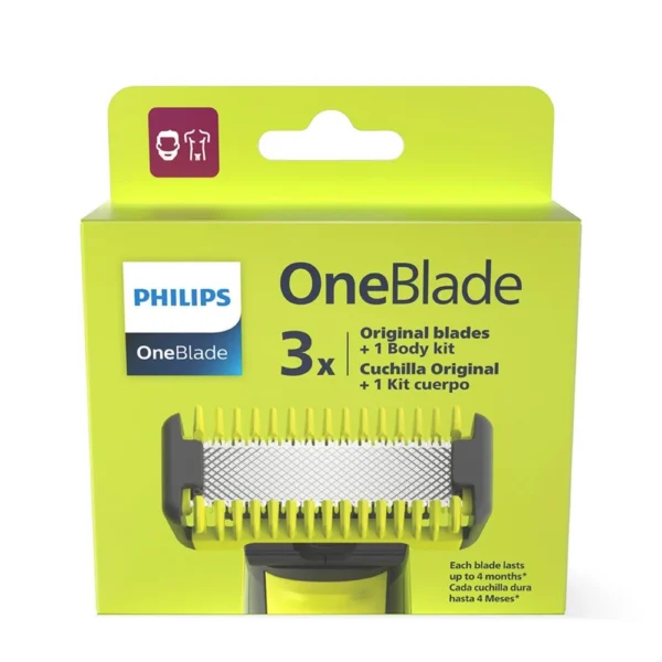 Cuchilla de Recambio Philips Oneblade Pack x 3 un