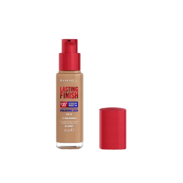 Base Rimmel Lasting Finish Color Honey Beige @ #Cfa283