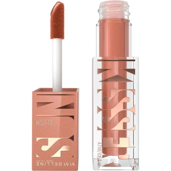 Rubor L?quido Maybelline Sunkisser Color Shades On
