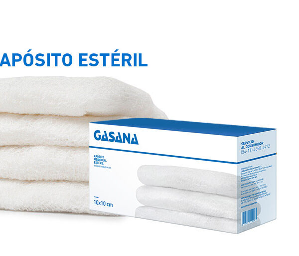 GASANA Apósito Estéril Gasana 10x10cm