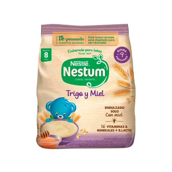 Cereal Infantil Nestum Trigo Y Miel Flex x 225 gr
