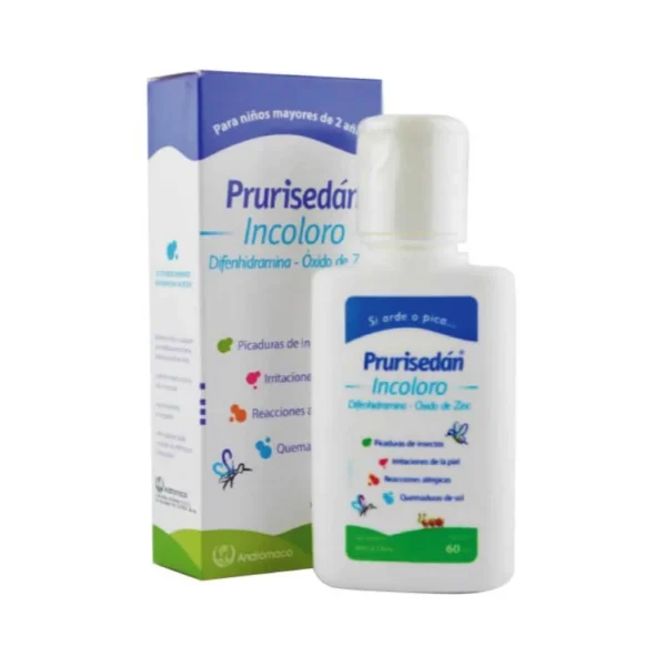 Locion Prurisedan Incoloro x 60 ml