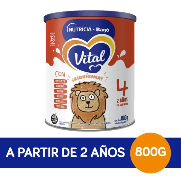 Leche Infantil Vital 4 x 800 grs