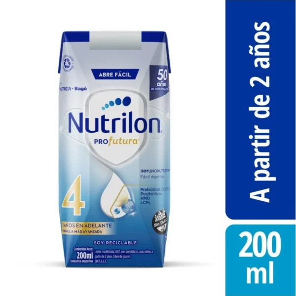 Leche Nutrilon Profutura 4 Brick x 200 ml